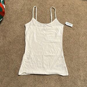 White, Old Navy, XS camisole.